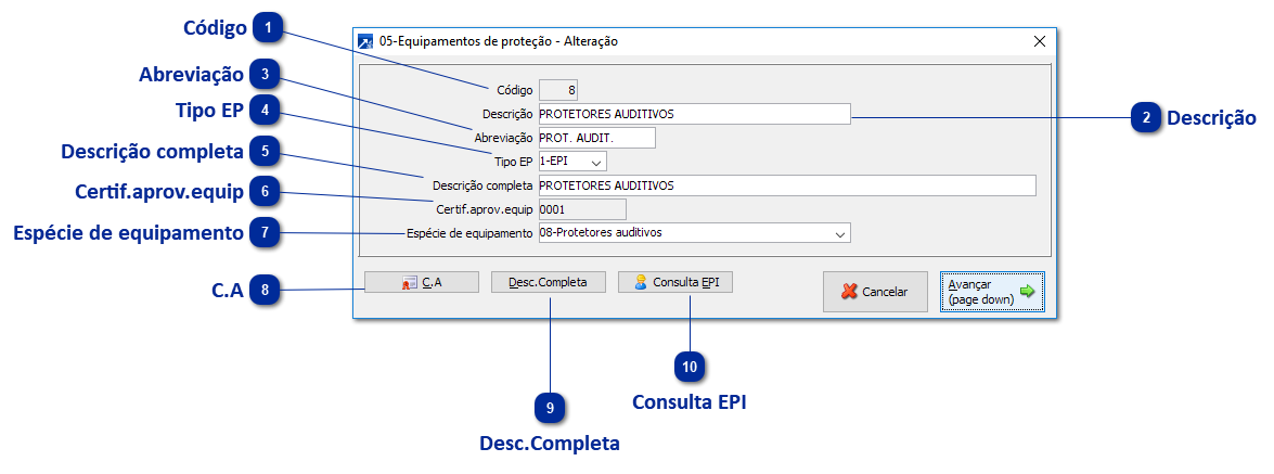 Equipamentos de Proteção Individual e Coletivo