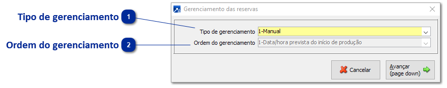 Gerenciamento no GIN