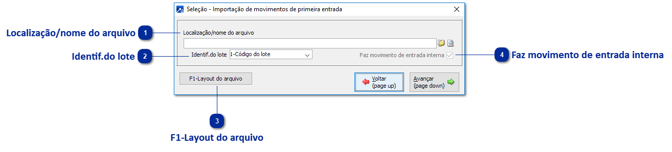 Importando Saldo de Produtos - Primeiro Movimento