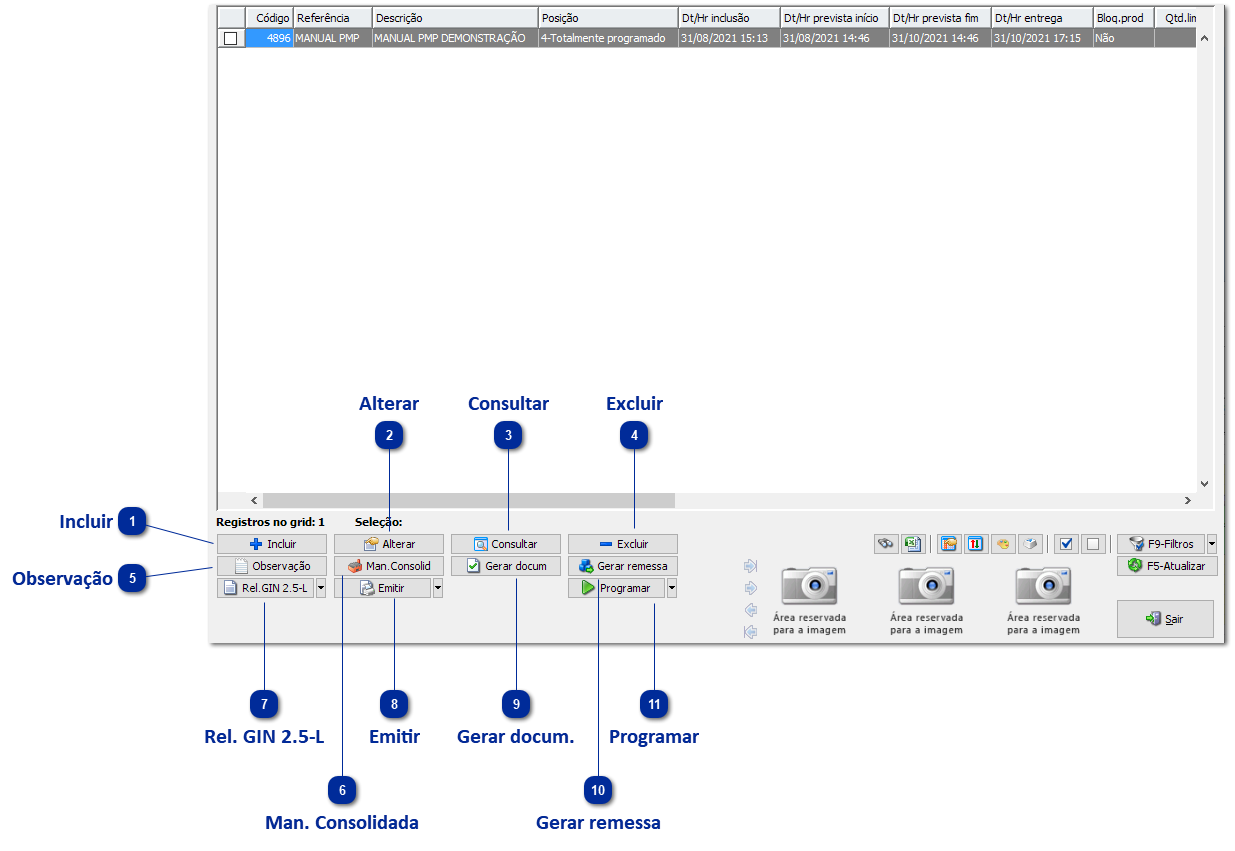 Manutenção Consolidada