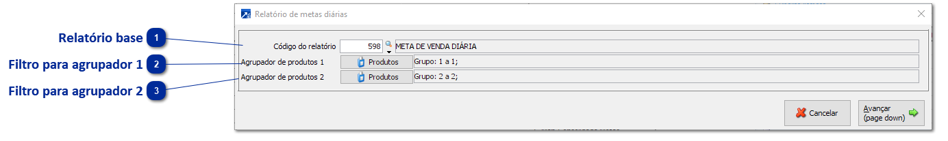 Metas Diárias