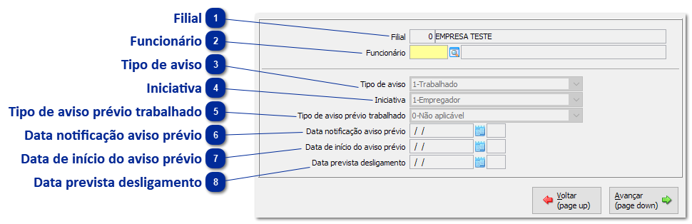 Rescisão de Contrato de Trabalho