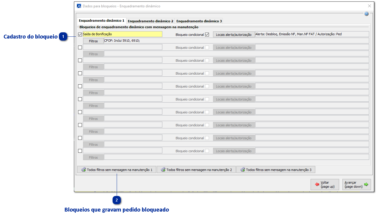 Enquadramento dinâmico