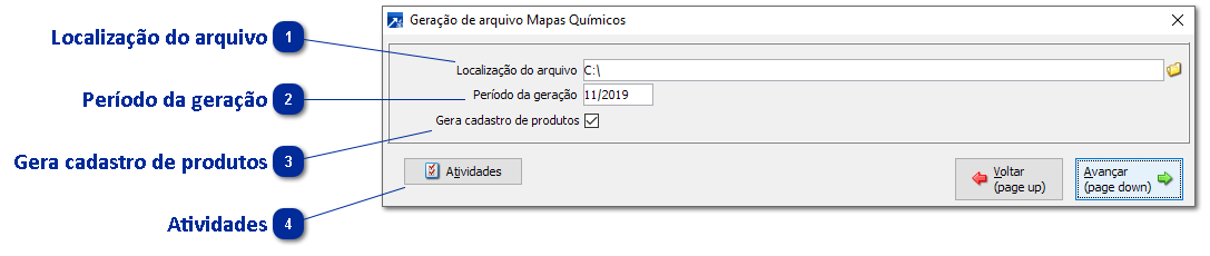 Mapa Produtos Químicos PF - Siproquim2