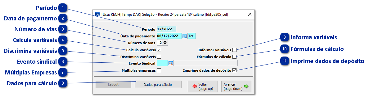 13° Salário, 2ª Parcela