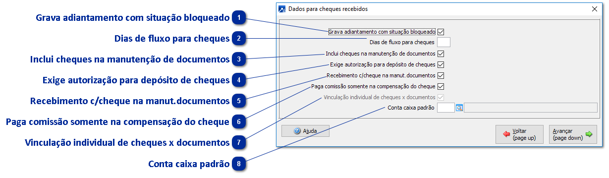 Configurações