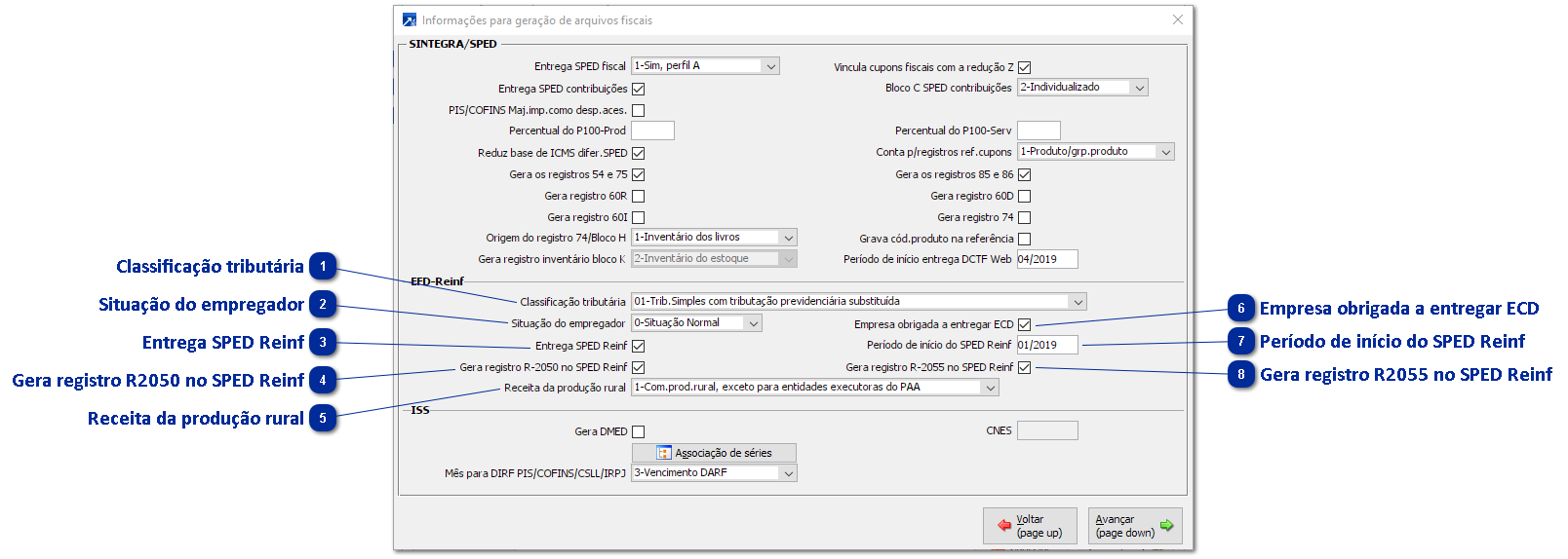 Configurações (Cadastro da Empresa)