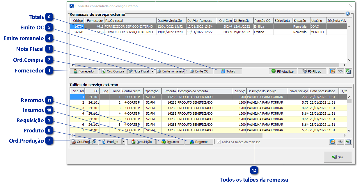 Consulta Consolidada