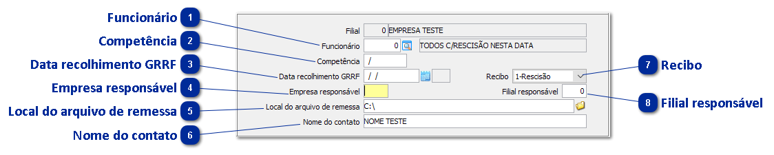 Geração SEFIP/GRRF