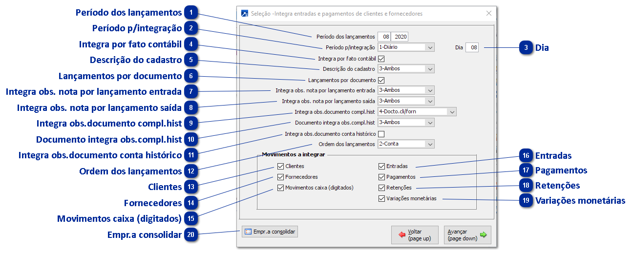 Integração Contábil