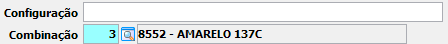 9. Configuração/Combinação