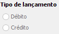 8. Tipo de lançamento