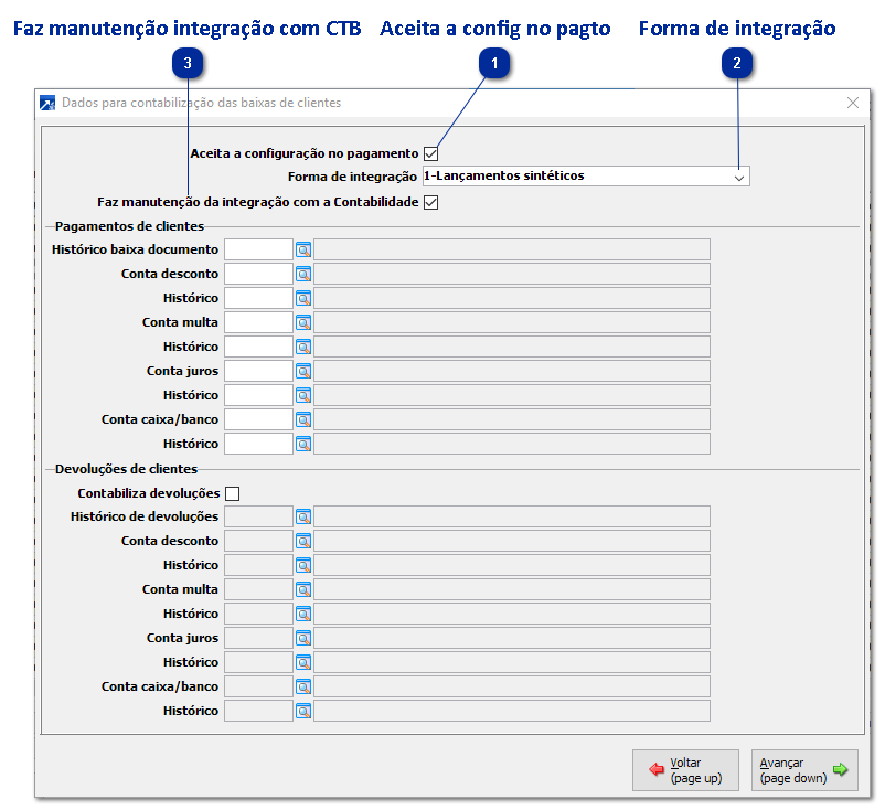 Pagamento de Notas e Documentos