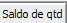 10. Saldo de qtd