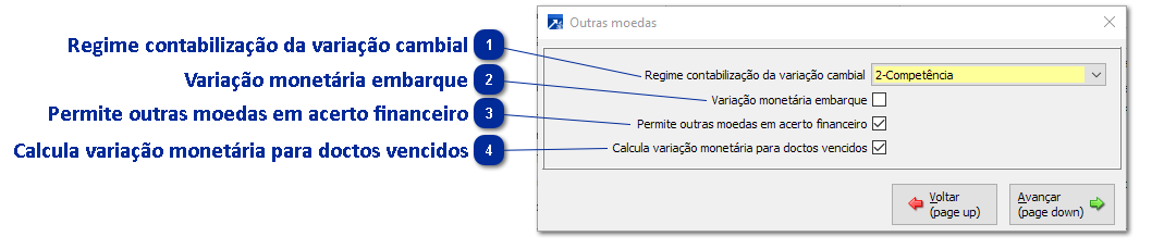 Configurações