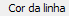16. Cor da linha