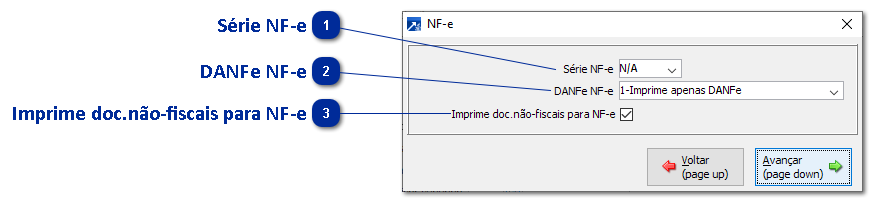 Configurações Específicas - NF-e