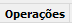 1. Operações