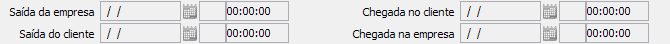 3. Dias e horários de saída e chegada