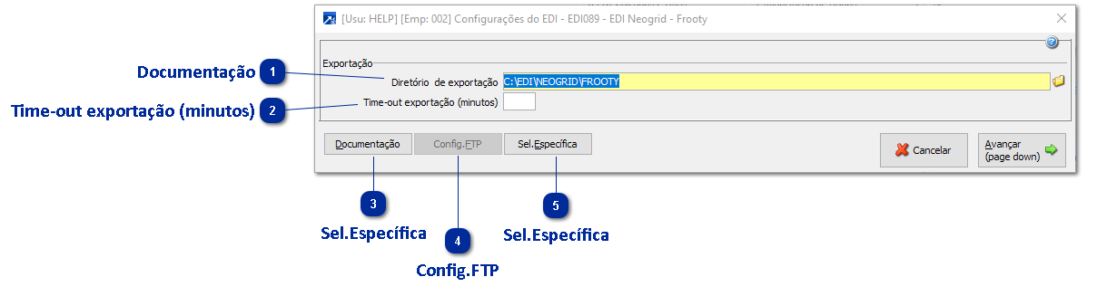 Configurações