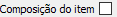 5. Composição do item
