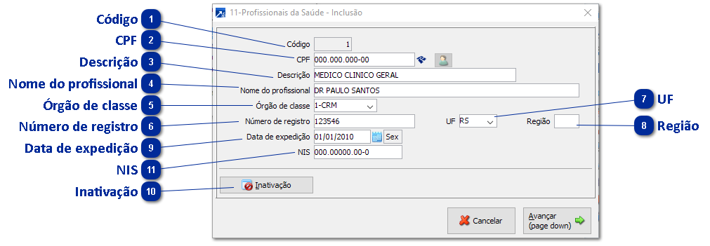 Profissionais de Saúde