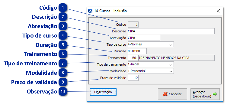 Cursos