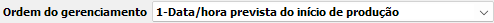 2. Ordem do gerenciamento