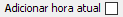 8. Adicionar hora atual