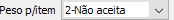 11. Peso p/ item