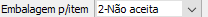 9. Embalagem p/item