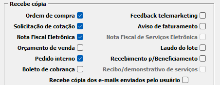 2. Recebe cópia