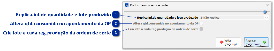 Ordem de corte