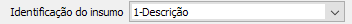 6. Identificação do insumo