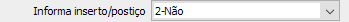 11. Informa inserto/postiço