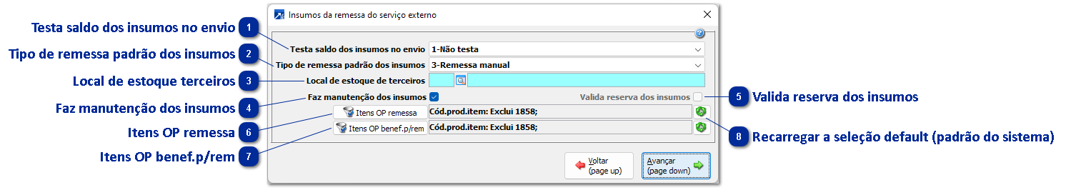 Insumos