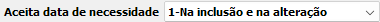 3. Aceita data de necessidade