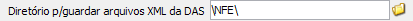 31. Diretório p/ guardar arquivos XML da DAS