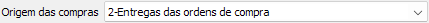 1. Origem das compras