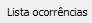 4. Lista ocorrências