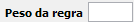 3. Peso da regra