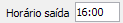 3. Horário saída