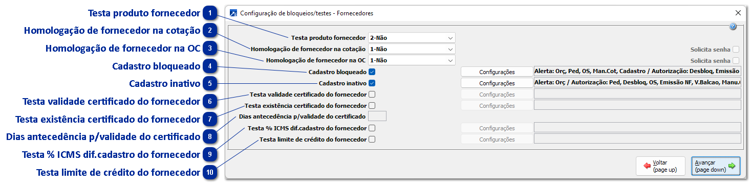 Fornecedores