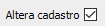 10. Altera cadastro