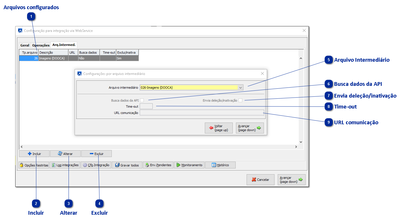 Configuração por Arquivo Intermediário