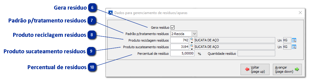 Configurações