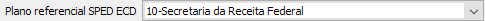 9. Plano referencial SPED ECD
