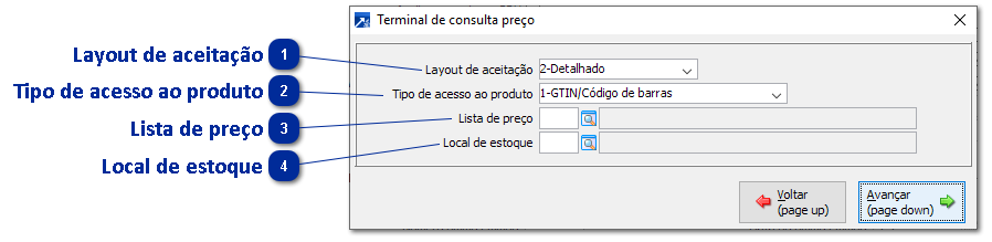 Consulta Preço
