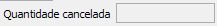 13. Quantidade cancelada