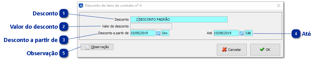 Descontos